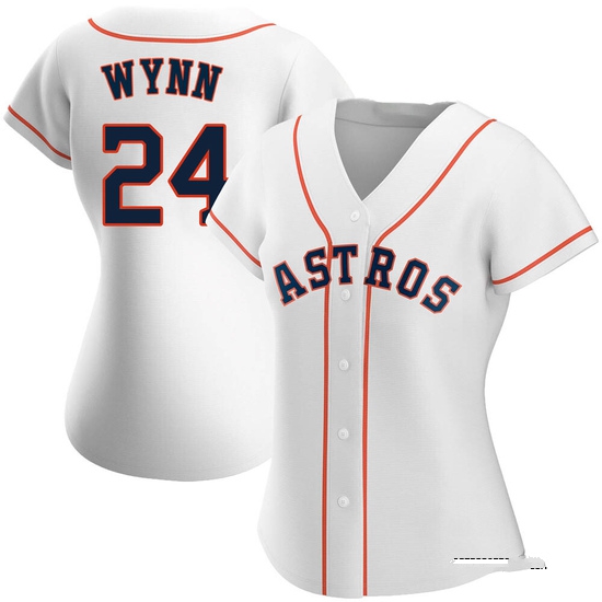 Women's Jimmy Wynn Houston Astros Replica White Home Jersey