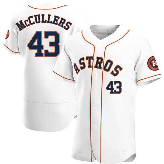 Men's Lance McCullers Jr. Houston Astros Authentic White Home Jersey