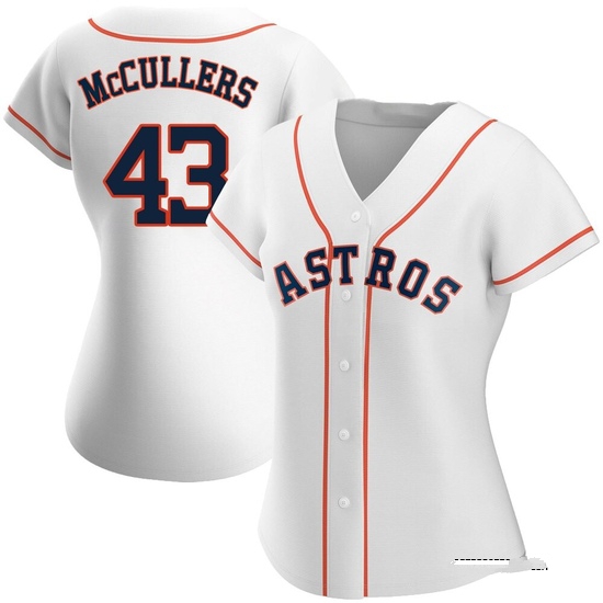 Women's Lance McCullers Jr. Houston Astros Replica White Home Jersey