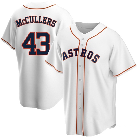 Youth Lance McCullers Jr. Houston Astros Replica White Home Jersey