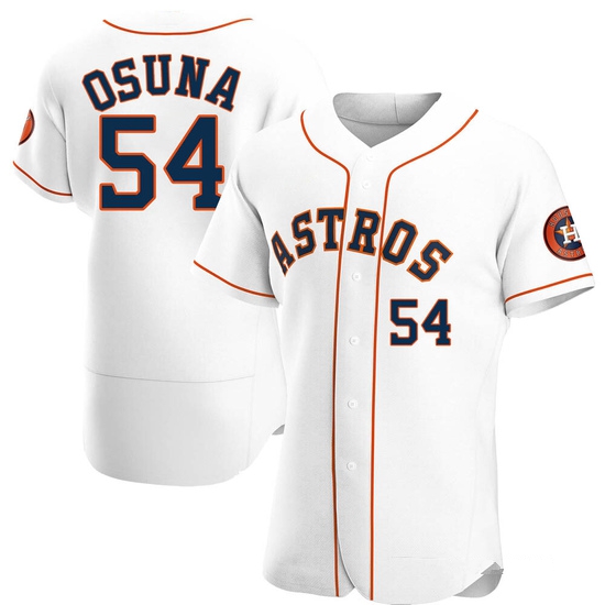Men's Roberto Osuna Houston Astros Authentic White Home Jersey