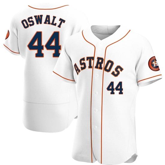 Men's Roy Oswalt Houston Astros Authentic White Home Jersey