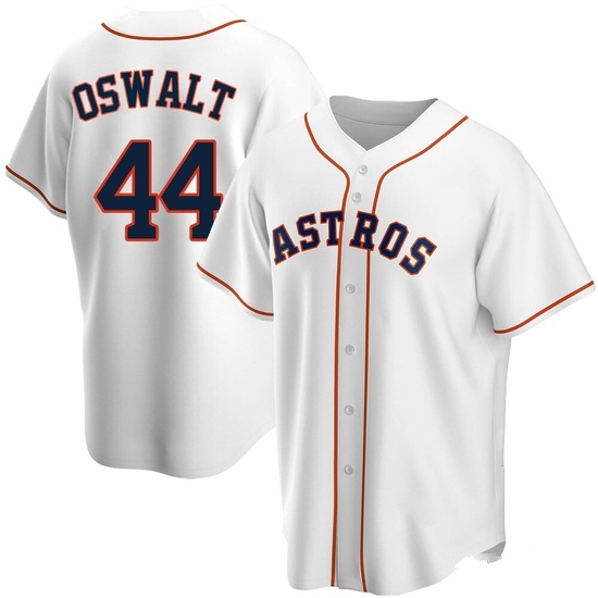 Men's Roy Oswalt Houston Astros Replica White Home Jersey