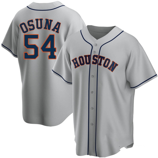 Youth Roberto Osuna Houston Astros Replica Gray Road Jersey