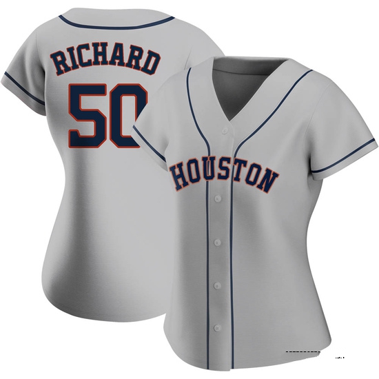 Women's J.R. Richard Houston Astros Authentic Gray Road 2020 Jersey