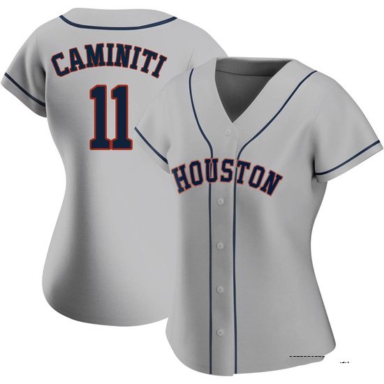 Women's Ken Caminiti Houston Astros Authentic Gray Road 2020 Jersey