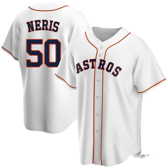 Men's Hector Neris Houston Astros Replica White Home Jersey