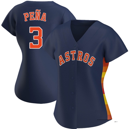 Women's Jeremy Pena Houston Astros Replica Navy Alternate Jersey