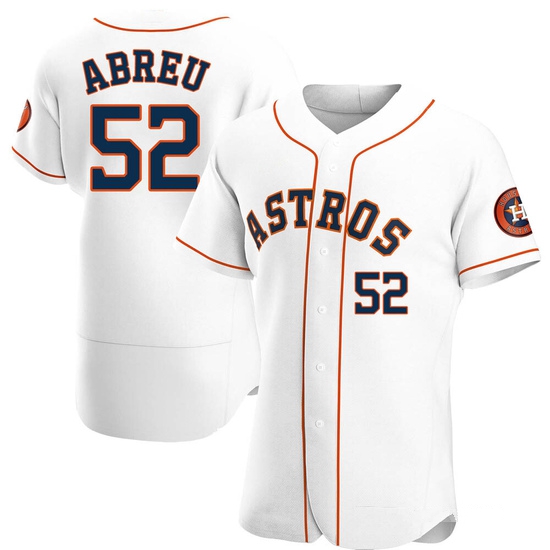 Men's Bryan Abreu Houston Astros Authentic White Home Jersey