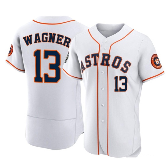 Men's Billy Wagner Houston Astros Authentic White 2022 World Series Home Jersey