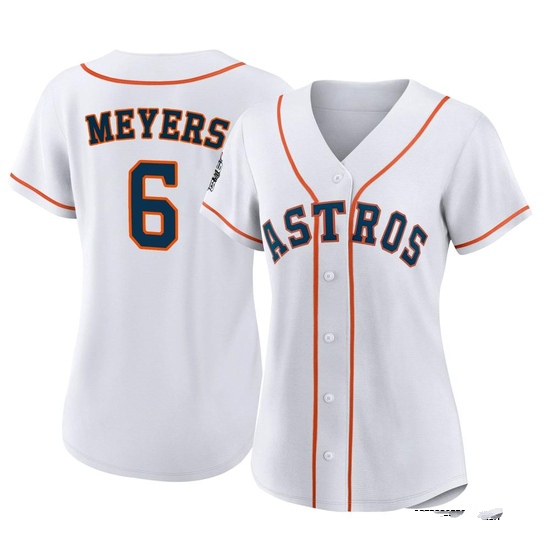 Women's Jake Meyers Houston Astros Replica White 2022 World Series Home Jersey