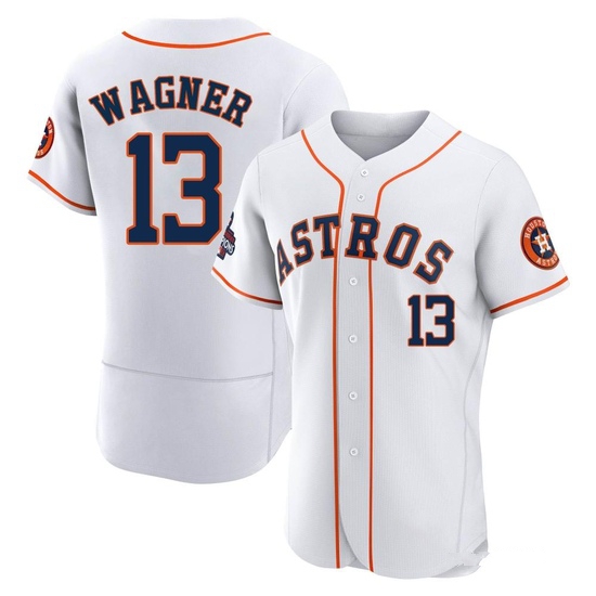 Men's Billy Wagner Houston Astros Authentic White 2022 World Series Champions Home Jersey