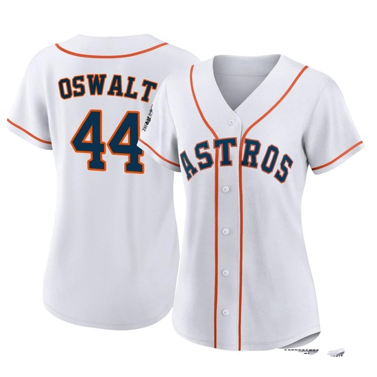 Women's Roy Oswalt Houston Astros Authentic White 2022 World Series Home Jersey