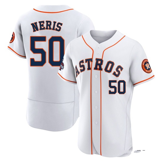 Men's Hector Neris Houston Astros Authentic White 2022 World Series Champions Home Jersey