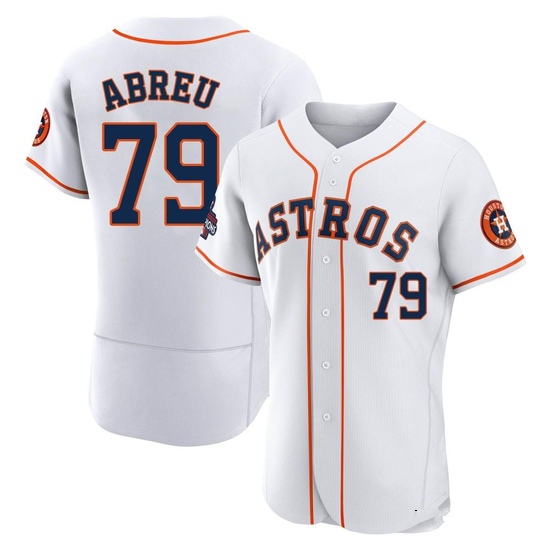 Men's Jose Abreu Houston Astros Authentic White 2022 World Series Champions Home Jersey