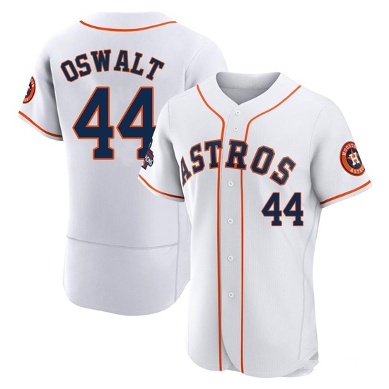 Men's Roy Oswalt Houston Astros Authentic White 2022 World Series Champions Home Jersey