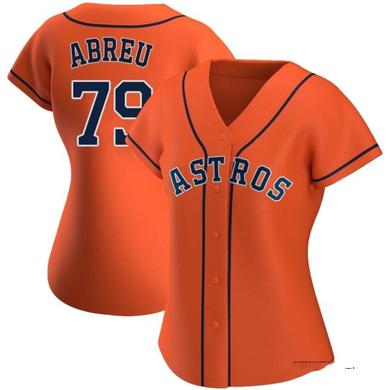 Women's Jose Abreu Houston Astros Replica Orange Alternate Jersey