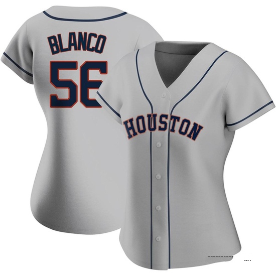 Women's Ronel Blanco Houston Astros Replica Gray Road 2020 Jersey