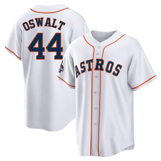 Youth Roy Oswalt Houston Astros Replica White 2022 World Series Champions Home Jersey