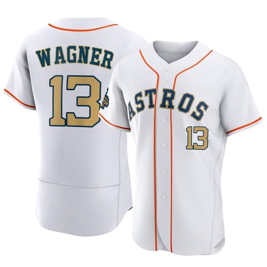 Men's Billy Wagner Houston Astros Authentic Gold White 2023 Collection Jersey