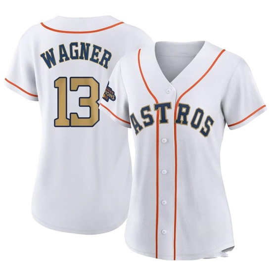Women's Billy Wagner Houston Astros Authentic Gold White 2023 Collection Jersey