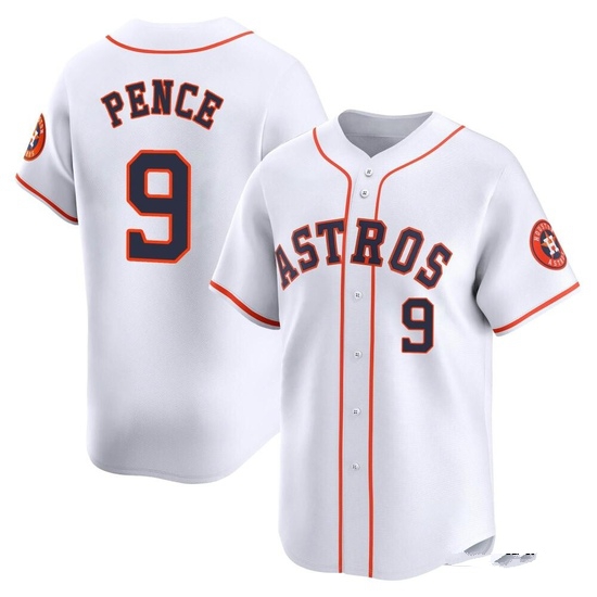 Men's Hunter Pence Houston Astros Limited White Home Jersey