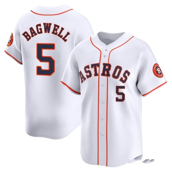 Men's Jeff Bagwell Houston Astros Limited White Home Jersey