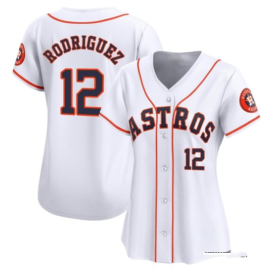 Women's Ivan Rodriguez Houston Astros Limited White Home Jersey