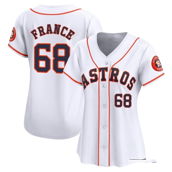 Women's J.P. France Houston Astros Limited White Home Jersey