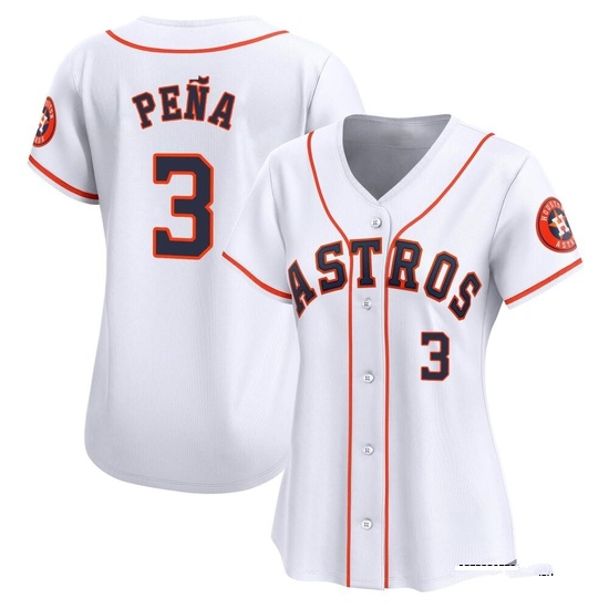 Women's Jeremy Pena Houston Astros Limited White Home Jersey