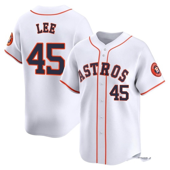 Youth Carlos Lee Houston Astros Limited White Home Jersey