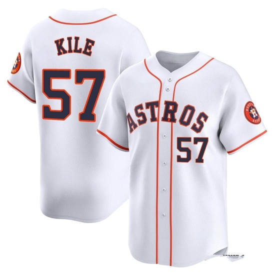 Youth Darryl Kile Houston Astros Limited White Home Jersey