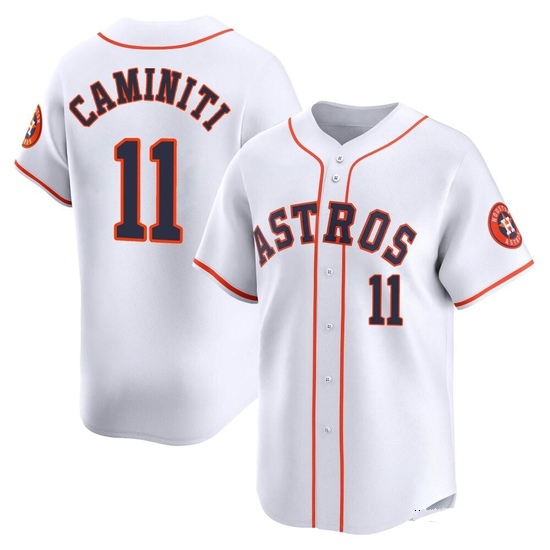 Men's Ken Caminiti Houston Astros Limited White Home Jersey