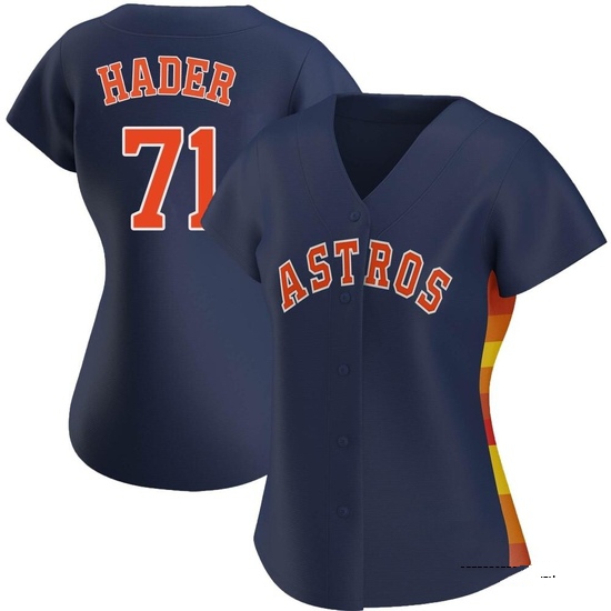 Women's Josh Hader Houston Astros Replica Navy Alternate Jersey