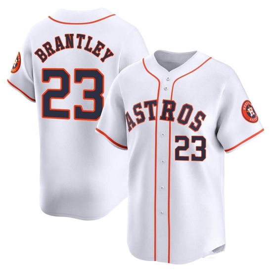 Youth Michael Brantley Houston Astros Limited White Home Jersey