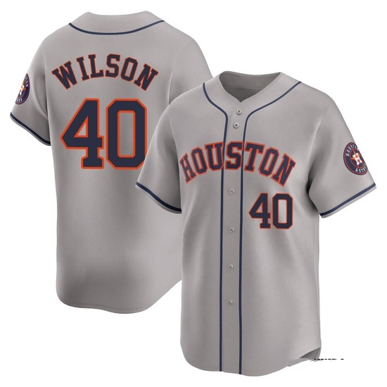 Youth Don Wilson Houston Astros Limited Gray Away Jersey