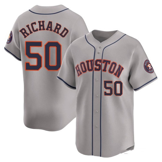 Youth J.R. Richard Houston Astros Limited Gray Away Jersey