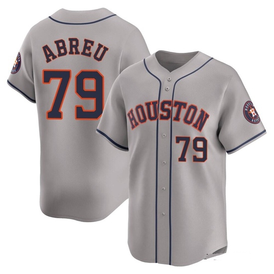 Men's Jose Abreu Houston Astros Limited Gray Away Jersey