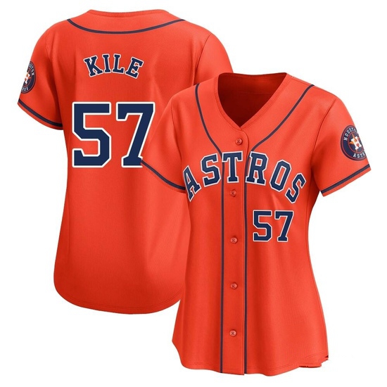 Women's Darryl Kile Houston Astros Limited Orange Alternate Jersey