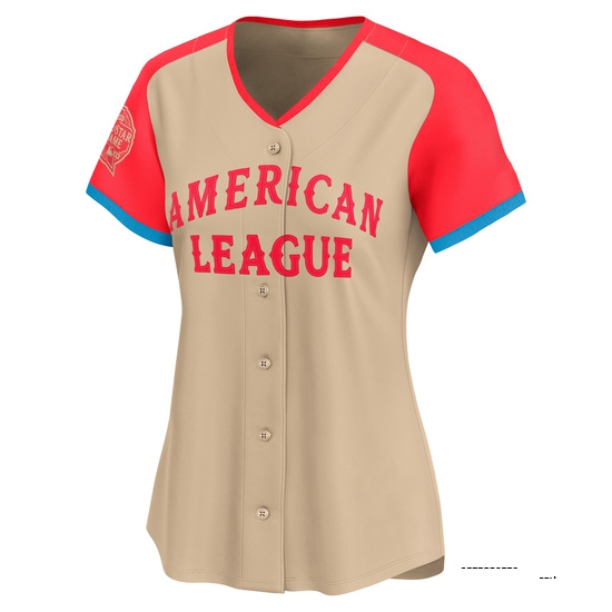 Women's Jose Altuve Houston Astros Limited Cream American League 2024 All-Star Game Jersey - Image 2