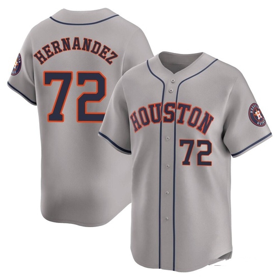 Youth Nick Hernandez Houston Astros Limited Gray Away Jersey