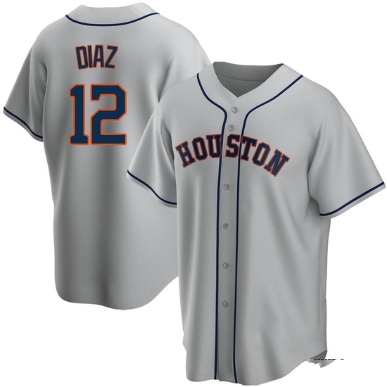 Youth Aledmys Diaz Houston Astros Replica Gray Road Jersey