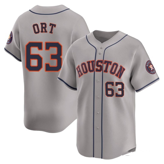 Youth Kaleb Ort Houston Astros Limited Gray Away Jersey