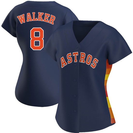 Women's Christian Walker Houston Astros Replica Navy Alternate Jersey