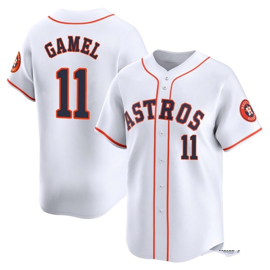 Youth Ben Gamel Houston Astros Limited White Home Jersey
