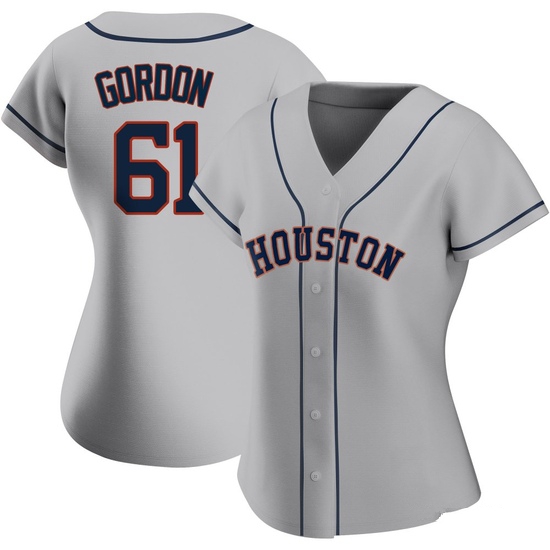 Women's Colton Gordon Houston Astros Replica Gray Road 2020 Jersey