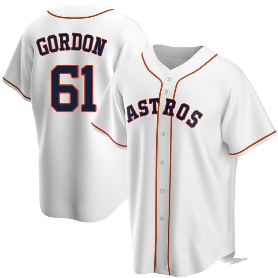 Youth Colton Gordon Houston Astros Replica White Home Jersey