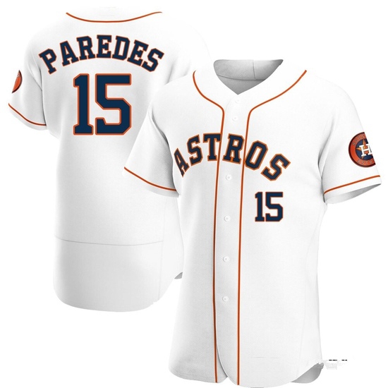 Men's Isaac Paredes Houston Astros Authentic White Home Jersey