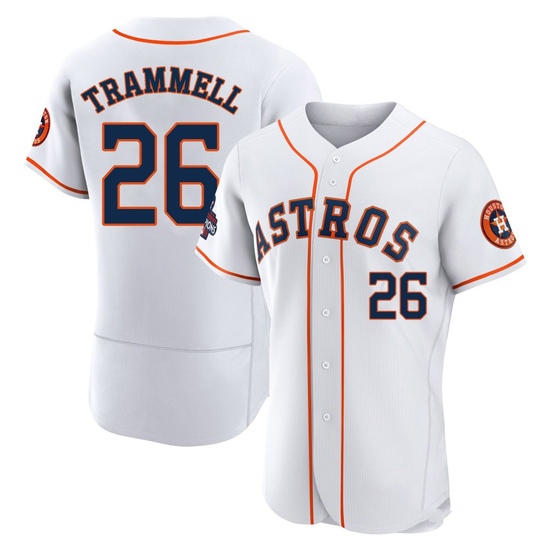 Men's Taylor Trammell Houston Astros Authentic White 2022 World Series Champions Home Jersey