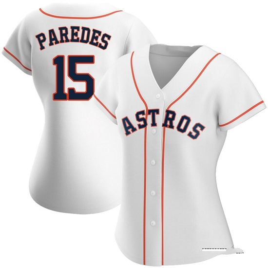 Women's Isaac Paredes Houston Astros Replica White Home Jersey